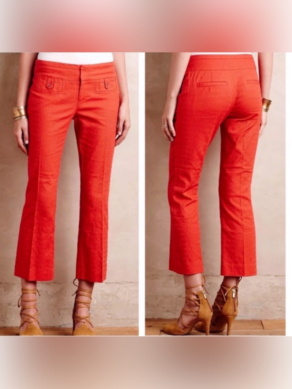 Cartonnier Charlie Crop Flare-Leg Pants